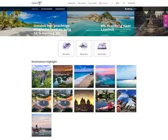 Indonesia.travel(The Official Website of Indonesia Tourism) Screenshot