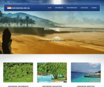 Indonesielink.nl(Indonesie Vakantie Informatie) Screenshot