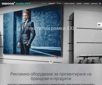 Indoor-Displays.com(Indoor Displays Marketing & Expo equipment) Screenshot