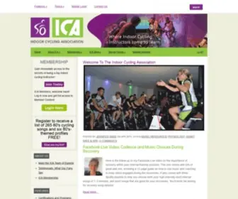 Indoorcyclingassociation.com(Indoor Cycling Association) Screenshot