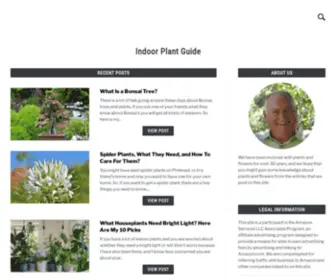 Indoorgreenguide.com(This site) Screenshot