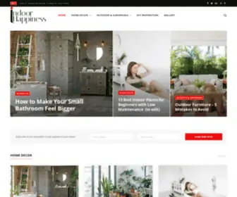Indoorhappiness.com(Browse beautiful home design ideas) Screenshot