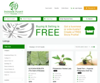 Indoorplanttrader.com.au(Indoor Plant Trader) Screenshot