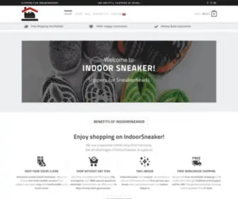 Indoorsneaker.shop(Slippers for Sneakerheads) Screenshot