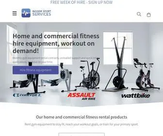 Indoorsportservices.co.uk(Hire Gym & Fitness Equipment) Screenshot