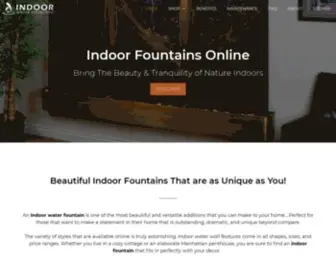 Indoorwaterfountains.com(Indoor Water Fountains) Screenshot