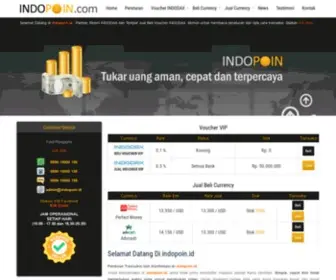 Indopoin.id(Jual Beli Voucher INDODAX) Screenshot