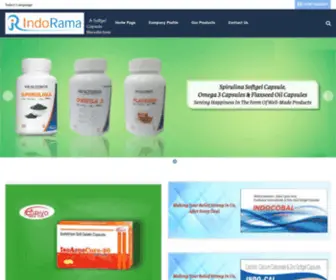 Indoramapharma.co.in(Alfacalcidol Softgel Capsules Manufacturer) Screenshot