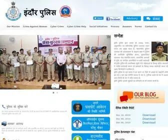 Indorepolice.org(Indore Police) Screenshot