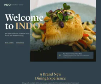Indorestaurant.com(INDO Restaurant and Lounge) Screenshot