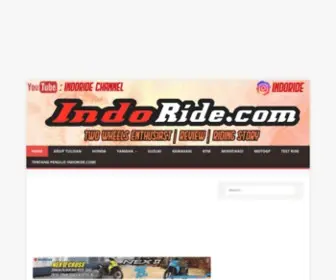 Indoride.com(Two Wheels Enthusiast) Screenshot