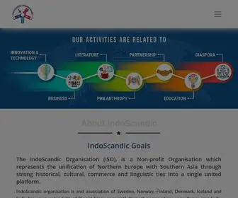 Indoscandic.org(Indoscandic Organisation) Screenshot