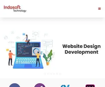 Indosofttechnology.com(Indosoft Technology) Screenshot