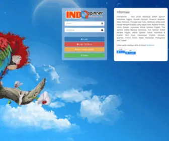 Indospinner.com(Spinner Artikel Terbaik Indonesia) Screenshot