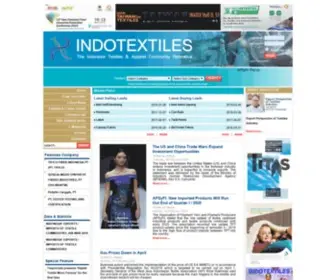 Indotextiles.com(Indotextiles) Screenshot