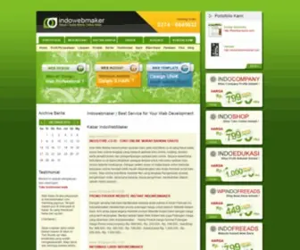 Indowebmaker.com(Profesional Web Desain) Screenshot
