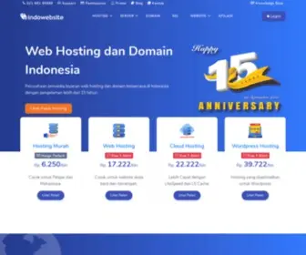 Indowebsite.id(Perusahaan Web Hosting dan Domain Indonesia) Screenshot
