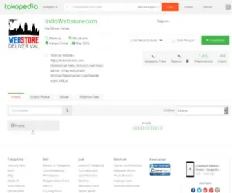 Indowebstore.com(Toko Komputer Online) Screenshot