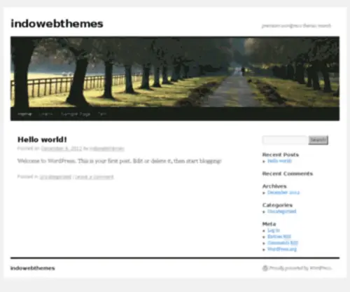 Indowebthemes.com(Yobo体育下载) Screenshot