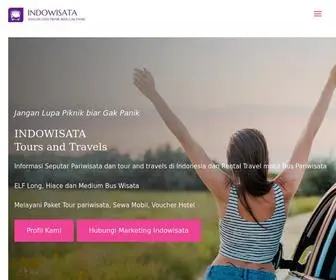 Indowisata.website(Tour and Travels Indowisata) Screenshot