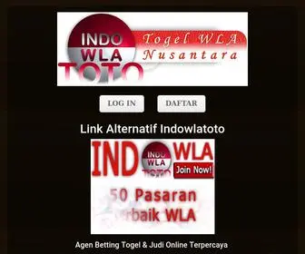 Indowlatoto.asia Screenshot