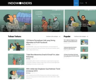 Indowonders.com(Kamus Bahasa Gaul) Screenshot