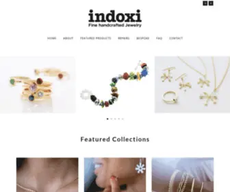 Indoxijewelry.com(Unique hand) Screenshot