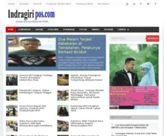 Indragiripos.com(Indragiri Pos) Screenshot