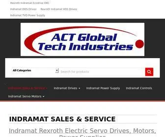 Indramat.net(Rexroth Indramat Parts and Service) Screenshot