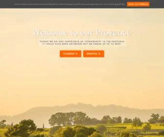 Indraprovence.com(Pics & Stories from 'La Provence') Screenshot
