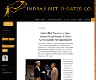 Indrasnettheater.com(Indra's Net Theater) Screenshot