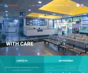 Indravatihospital.com(Indravati Hospital & Research Center) Screenshot