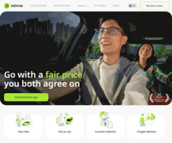 Indrive.com(Indrive service. indrive) Screenshot