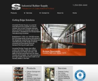 Indrub.com(Industrial Rubber Supply) Screenshot