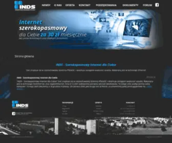 INDS.pl(Szerokopasmowy internet dla Ciebie) Screenshot
