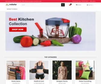 Indseller.com(Online Shopping for Home Appliances) Screenshot