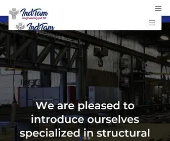 Indtam.com(Indtam Engineering) Screenshot