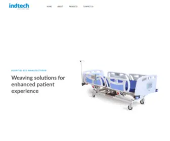 Indtechhc.com(Health Care) Screenshot