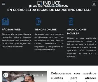 Induce.mx(Agencia de marketing digital) Screenshot