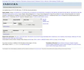 Inducks.org(I.N.D.U.C.K.S) Screenshot