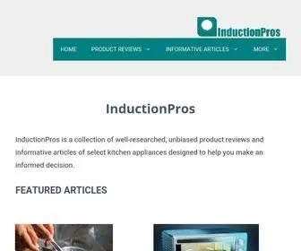 Inductionpros.com(A Prepared Kitchen) Screenshot