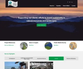 Indufor.fi(Forestry consulting) Screenshot