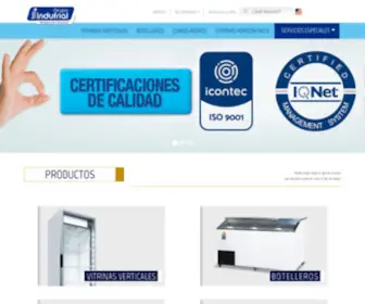 Indufrialcolombia.com(Inicio) Screenshot