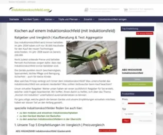 Induktionskochfeld.one(Induktionskochfeld (Test & Ratgeber)) Screenshot