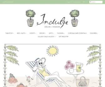 Indulgedecorandfashion.com(Reimagine what its like to shop online with our whimsical website) Screenshot