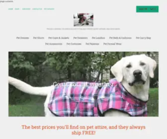 Indulgedpet.com(Indulged Pet) Screenshot