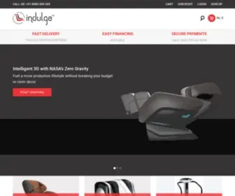 Indulgemassager.com(Full Body Massage Chair) Screenshot