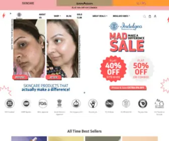 Indulgeoessentials.com(Indulgeo Essentials) Screenshot