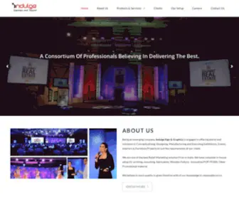 Indulgesign.com(Indulge Sign & Graphics) Screenshot
