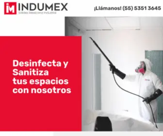 Indumexsanitizacion.com(INDUMEX) Screenshot